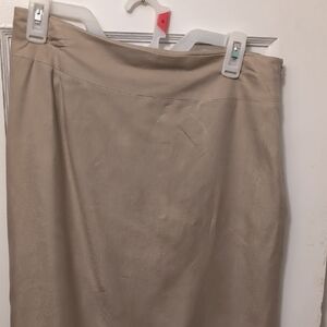 Banana Republic Beige Pencil Skirt